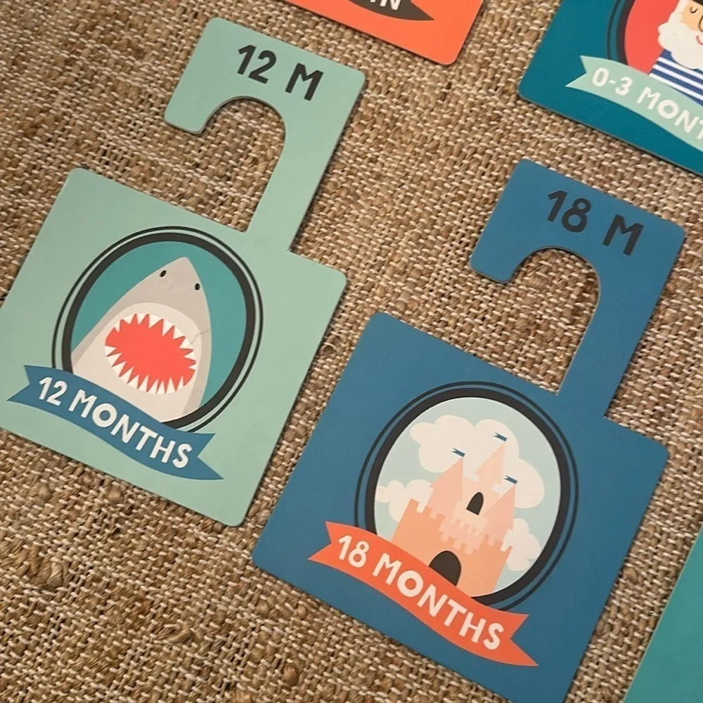 Lucy Darling Baby Infant Boy Closet Dividers